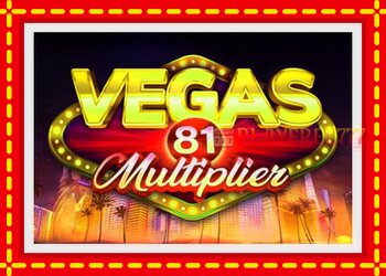 Slot machine Vegas 81 Multiplier with free online game