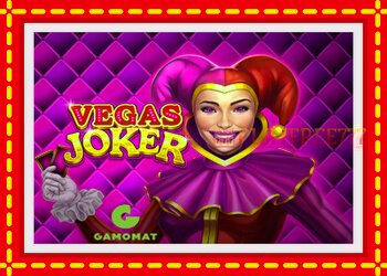 Slot machine Vegas Joker with free online game