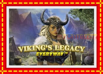 Slot machine Vikings Legacy Everyway with free online game