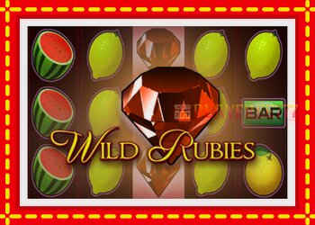 Slot machine Wild Rubies with free online game