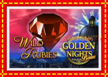 Slot machine Wild Rubies Golden Nights with free online game