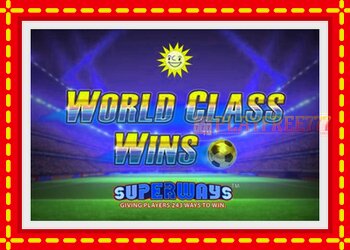 Slot machine World Class Wins with free online game